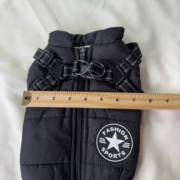 Set of 3 dog quilted puffer
Pet Jackets in Black, Blue, and Navy - Picture 6 of 14